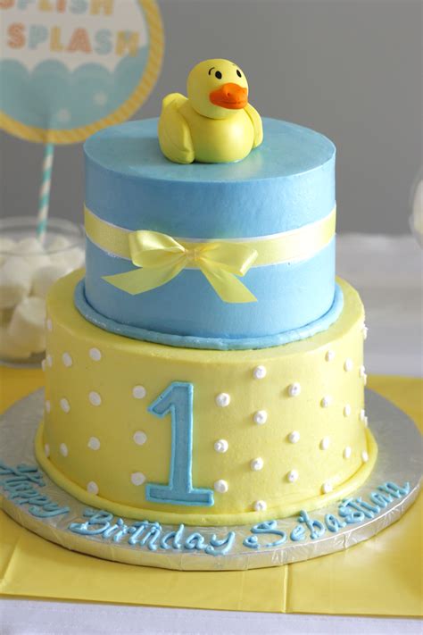Yellow and white with a touch of orange on their sweet, little beaks. Rubber Ducky Birthday Party | Rubber ducky birthday, Baby ...