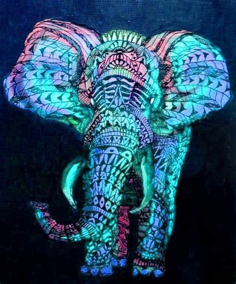 44 Blue Elephant Wallpaper On Wallpapersafari