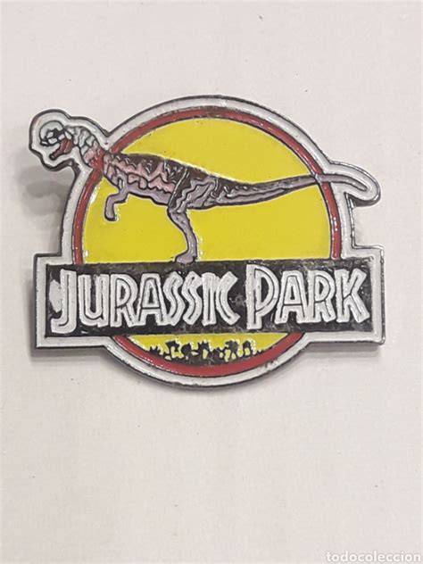 Pin Dinosaurio Jurassic Park Comprar Pins Antiguos Y De Colección