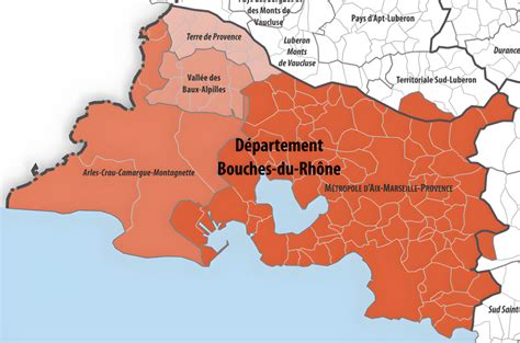 Carte Des Intercommunalités Des Bouches Du Rhône