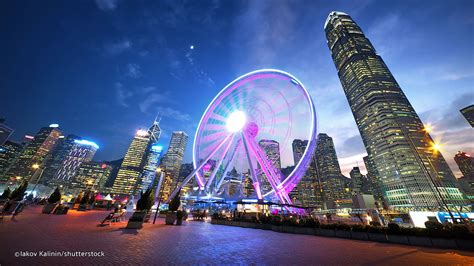 The Hong Kong Observation Wheel A New Landmark At The Central