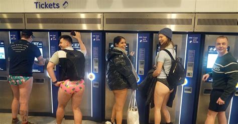 Commuters Baffled As Hundreds Strip Down To Their Pants To Ride The London Underground Mirror