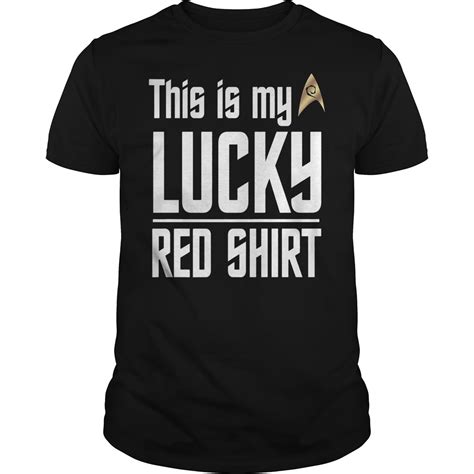 This Is My Lucky Red Shirt Premium Tee Shirt