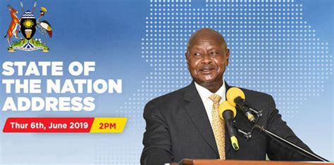 However, he did not declare an. LIVE: Museveni delivers State of the Nation Address 2019