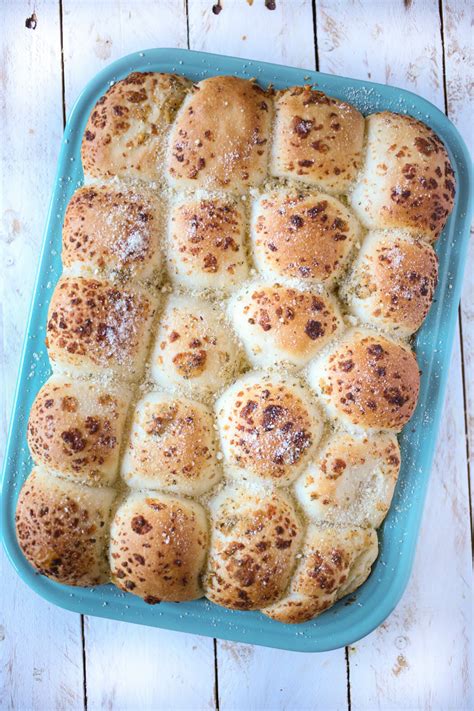 Quick And Easy Garlic Parmesan Rolls Our Best Bites