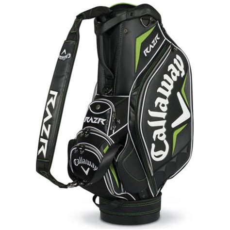Yes, there are two types of cart bag and getting the wrong one adds hi i am using a motocaddy s3 pro electric golf push cart which golfbag would fit better the motocaddy club series or ping traverse bag. Callaway Golf Tour Authentic RAZR Staff Bag Golfballs.com