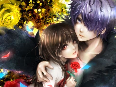 Romantic Anime Wallpaper 4k 76 Romantic Anime Wallpaper On Wallpapersafari