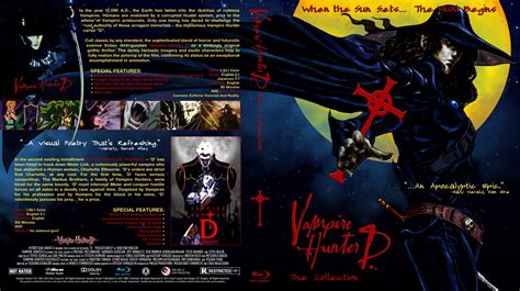 Vampire Hunter D Collection Movie Blu Ray Custom Covers