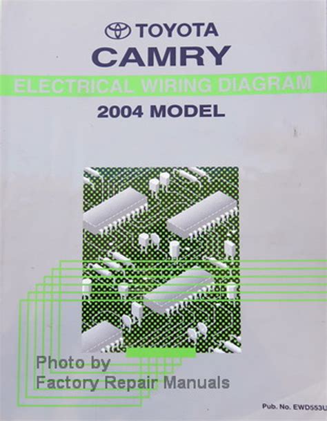 2004 Toyota Camry Electrical Wiring Diagrams Original Factory Manual