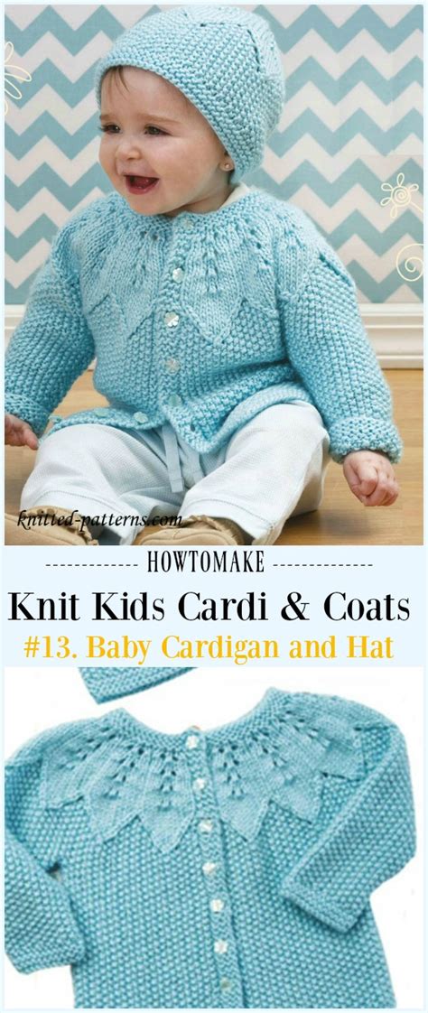 From blanket knitting patterns to cardigans, hats, scarves discover knitting patterns for jumpers, accessories, clothes and free blanket knitting patterns too! Kids Cardigan Sweater Free Knitting Patterns