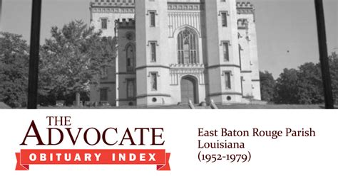 The Baton Rouge Advocate Obituaries