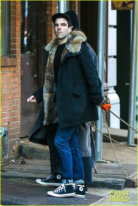 Zachary Quinto Miles McMillan Share Cute Moment In NYC Photo 3800159