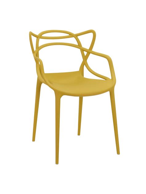 Philippe Starck for Kartell Masters Chair, Mustard | Kartell masters chair, Masters chair, Kartell