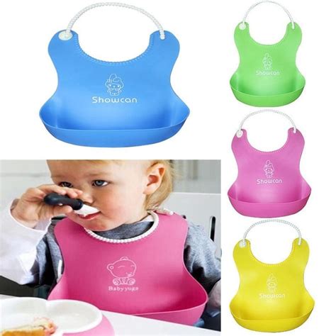 2018 Hot Selling Fashion Comfy Kids 4 Colors Cute Baby Bibs Baby