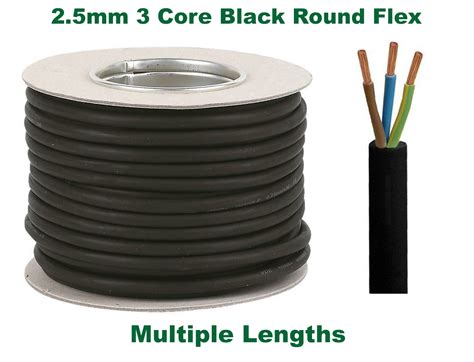 Rubber Cable 3 Core 25mm Ho7rn F Heavy Duty Garden Pond Outdoor Site