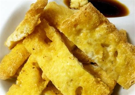 Cornstarch is almost all completely starch which is essential to getting that crispy and. Homemade Fried Firm Tofu Recipe by cookpad.japan - Cookpad