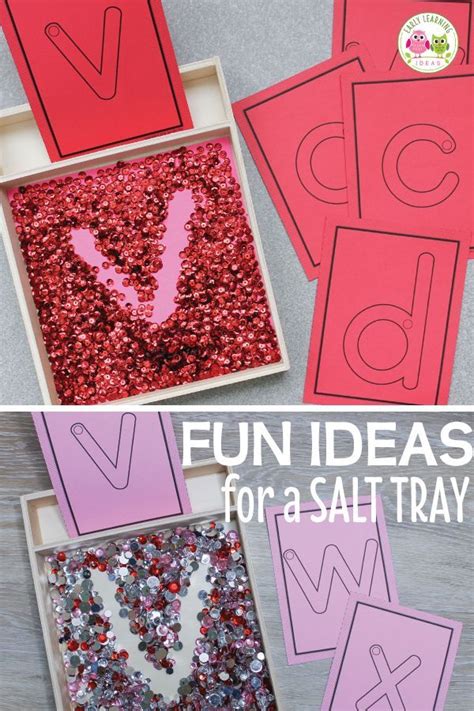 How To Make A Salt Tray For Exciting Alphabet Tracing Activities