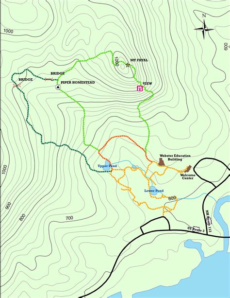 Hiking Trails Squam Lakes Natural Science Center