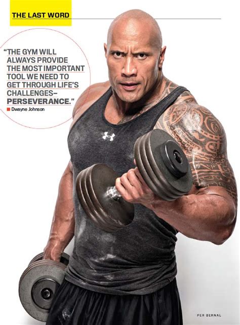 Dwayne Johnson On Cover Of Muscle And Fitness Magazine Gerweck Net