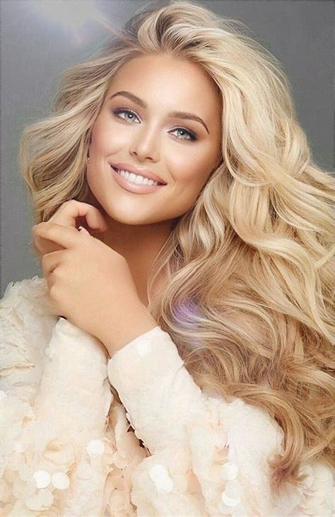 Beauté Blonde Blonde Beauty Hair Beauty Beautiful Smile Gorgeous