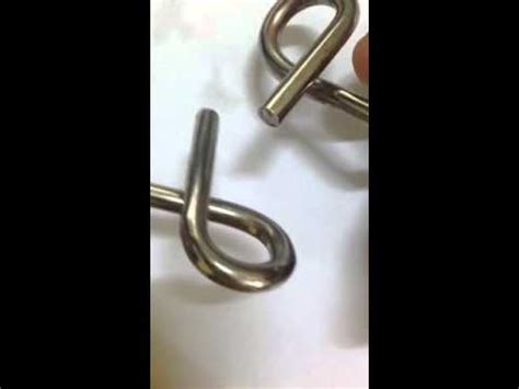 How to solve all metal puzzles. Metal puzzle brain teaser - YouTube