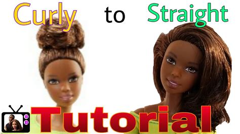 Custom Yellow Top Made To Move Barbie Makeover Diy Straighten Barbie
