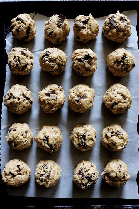 Salted Olive Oil Chocolate Chip Cookies Recipe Olive Oil Cookie