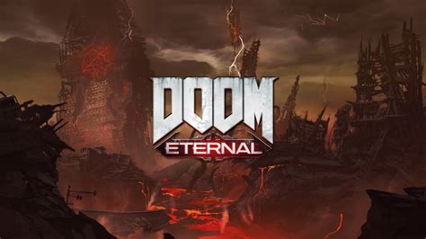 Doom Eternal Logo 4k 7 Wallpaper