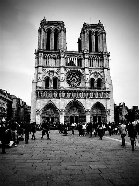 Notre Dame Black And White Jack Knight Flickr