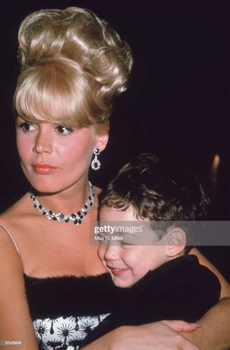 American Actor Sandra Dee And Her Son Dodd At The Cocoanut Grove