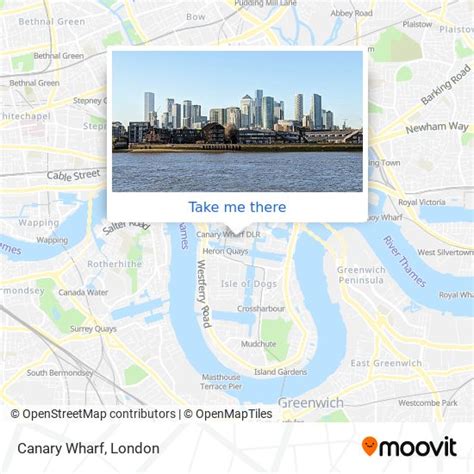 Canary Wharf Station Routes Schedules And Fares