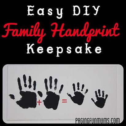Keepsake Handprint Pagingfunmums Easy Copy Crafts