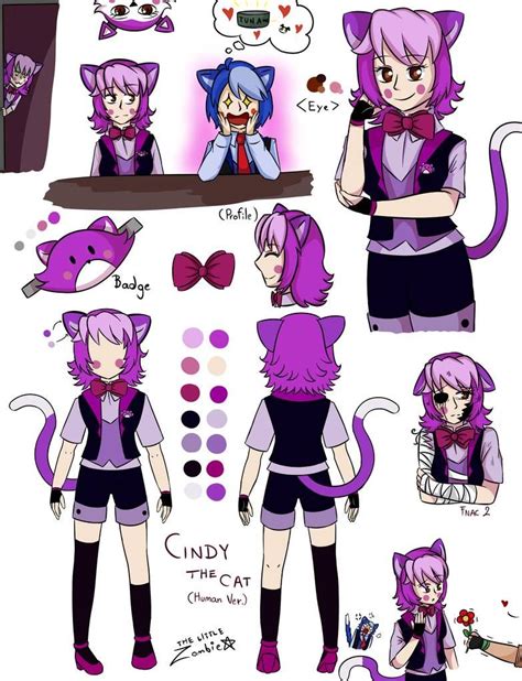 Cindy The Cat By Justalittlezombie On Deviantart Anime Fnaf Fnaf Comics Fnaf Drawings
