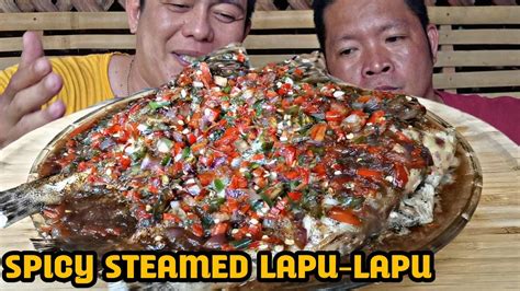Spicy Steamed Lapu Lapu Mier Kitchen Youtube