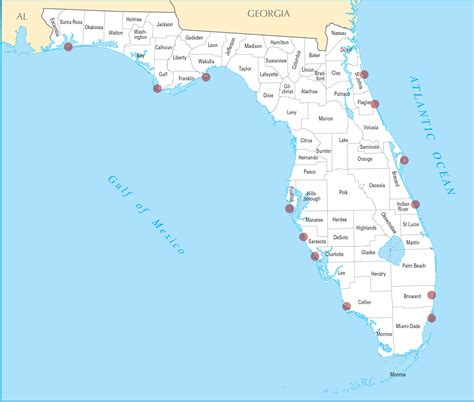 The Best Florida East Coast Map Of Beaches Free New Photos New