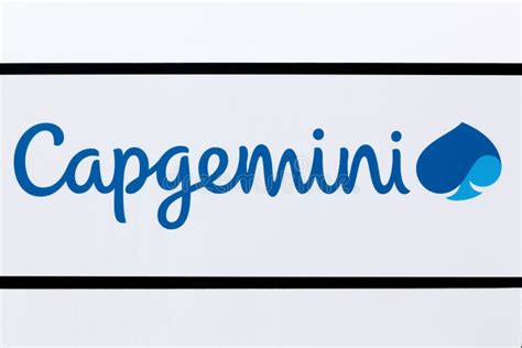 Capgemini Logo On A Building Editorial Stock Image Image Of Editorial