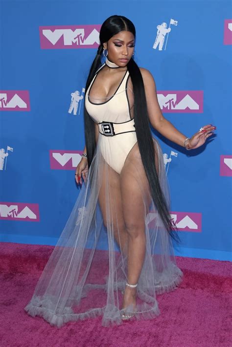 Nicki Minaj Outfit Vmas 2018 Popsugar Fashion Photo 24