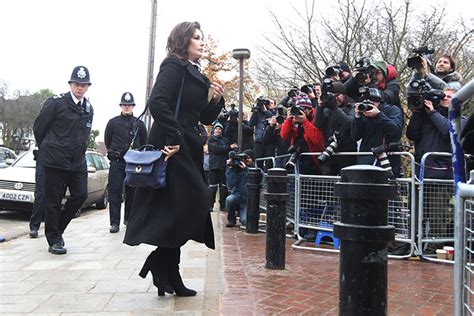 Nigella Lawson Gives Evidence At Fraud Trial In