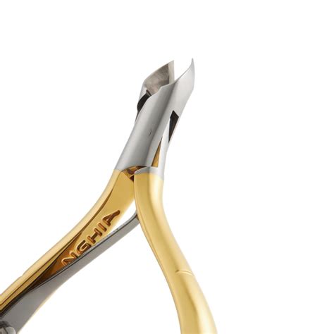 gold cuticle nipper d 05v stainless steel nghia nippers usa