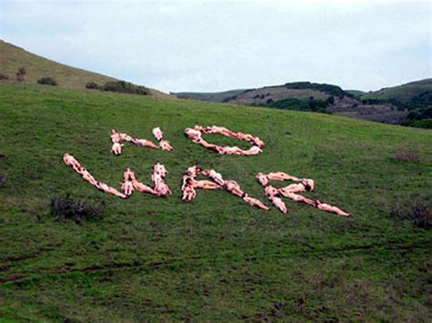 A Cheeky Protest Bay Area Anti War Activists Go Nude In Surge Of