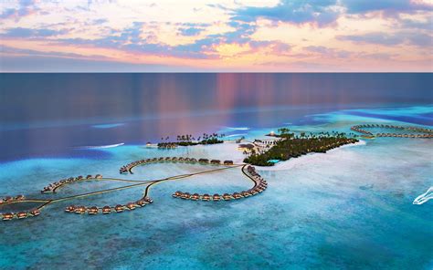 Download 3840x2400 Wallpaper Maldives Resorts Aerial View Island