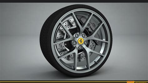 Ferrari Wheel Render By RJamp On DeviantArt