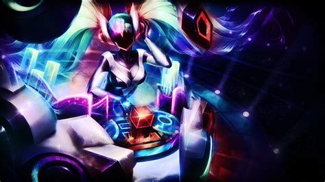 league of legends sona dj sona wallpapers hd desktop and mobile backgrounds