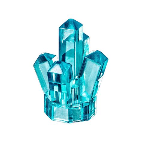 Lego 6296003 Rock Crystal Bleu Transparent