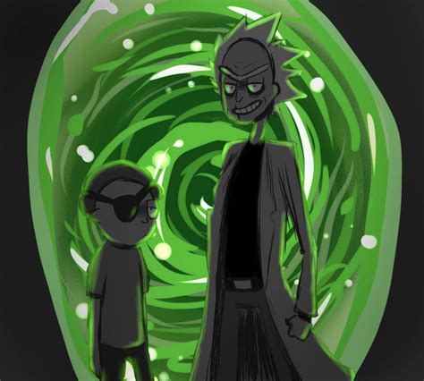 Evil Rick And Evil Morty By Mararia0w0 On Deviantart