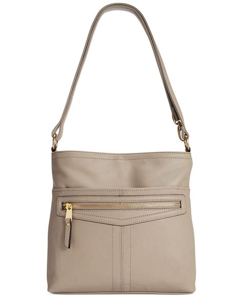 Tignanello Pretty Pockets Smooth Leather Crossbody Leather Leather