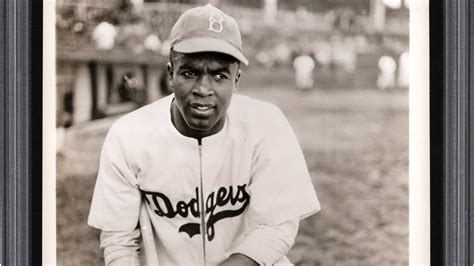 A Rare 1947 Jackie Robinson Rookie Photo Is Up For Auction From Leland