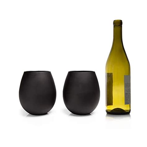 Big Betty Premium Xl Stemless Jumbo Wine Glass Set Oversized Wine Glasses Each Holds An
