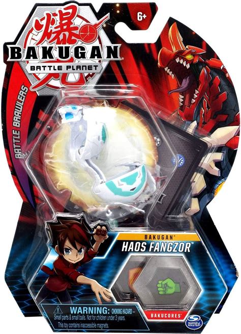 Bakugan Haos Fangzor 2 Inch Tall Collectible Transforming