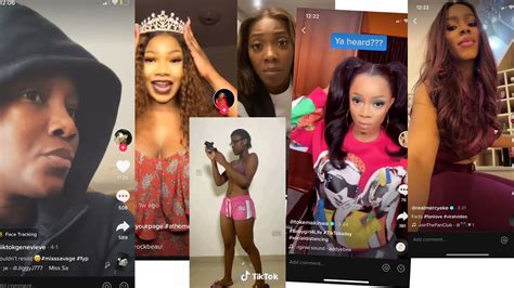 11 Nigerian Celebrities And Their Funny Tiktok Videos Youtube